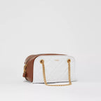 Burberry Small Two-tone Lambskin Double Cube Bag