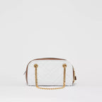 Burberry Small Two-tone Lambskin Double Cube Bag