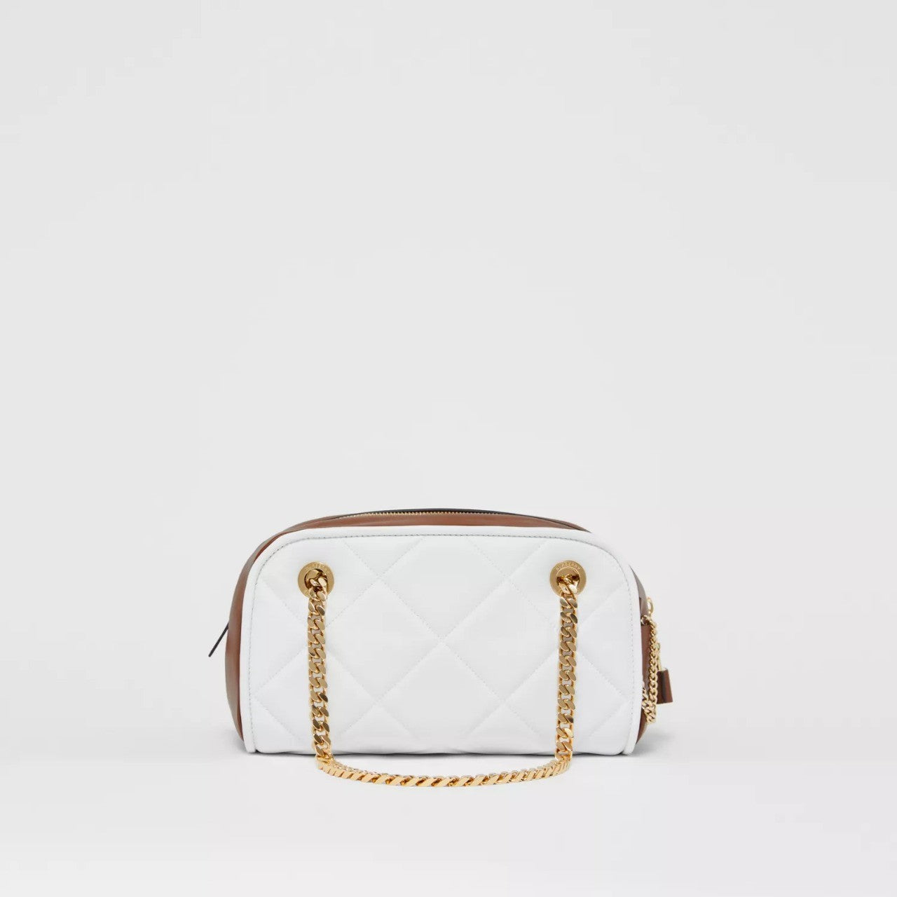 Burberry Small Two-tone Lambskin Double Cube Bag