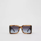Burberry B Motif Square Frame Sunglasses