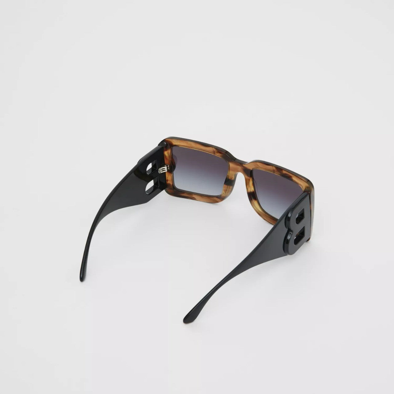 Burberry B Motif Square Frame Sunglasses