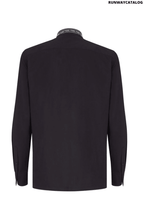Fendi jacquard logo motifs shirt