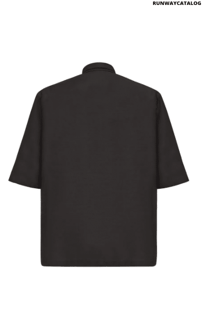 Fendi embroidered short-sleeve shirt