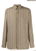 Fendi micro FF-pattern shirt