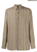 Fendi micro FF-pattern shirt