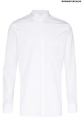Fendi embossed-logo cotton shirt