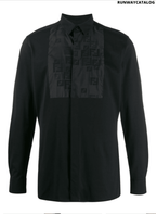 Fendi FF panel buttoned shirt