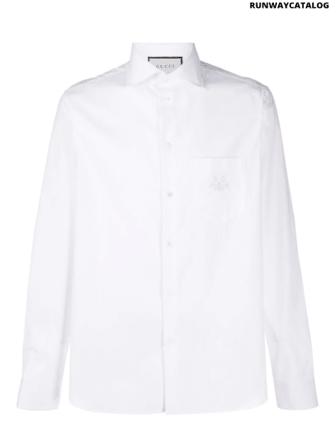 Gucci GG embroidered shirt