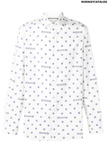 Gucci logo star print shirt