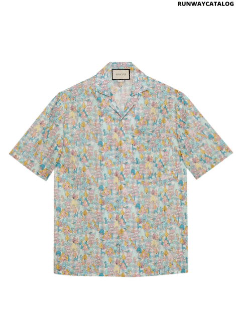 Gucci x Liberty floral bowling shirt