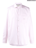 Gucci embroidered logo buttoned shirt
