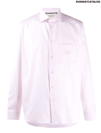 Gucci embroidered logo buttoned shirt