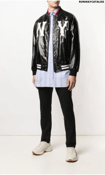 Gucci striped oversized shirt