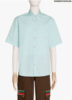 Gucci GG-embroidered shirt