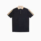 Gucci Polo with Interlocking G stripe