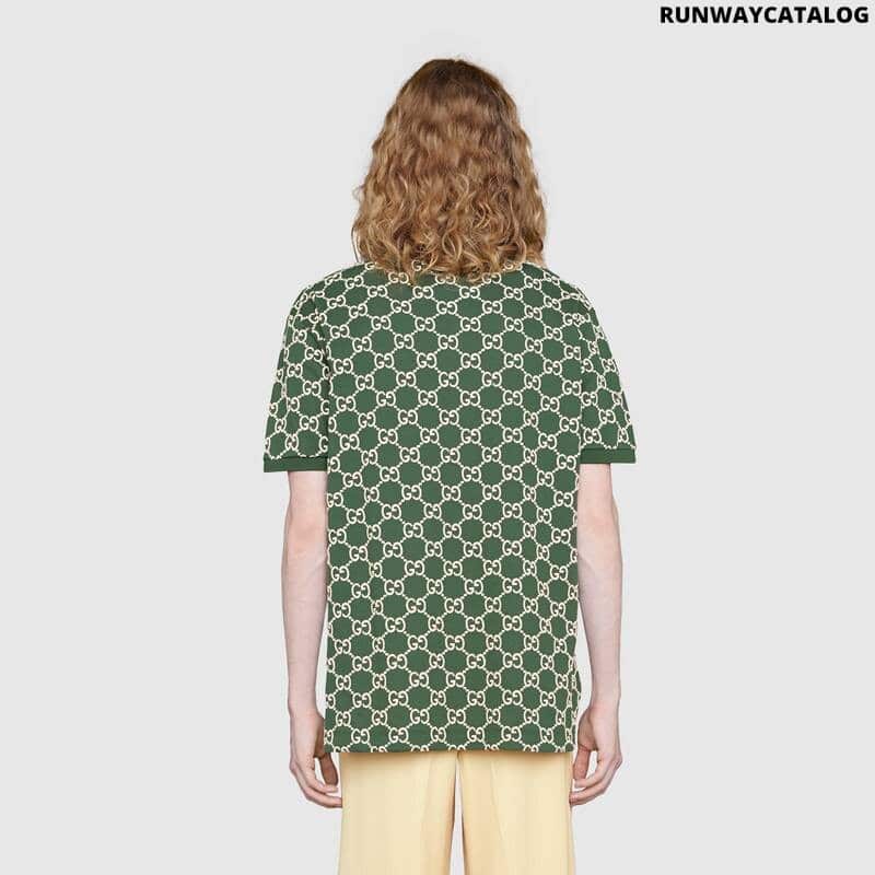 Gucci GG stretch cotton polo