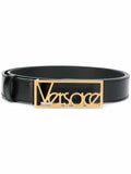 Versace logo buckle belt