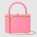 Gucci Sylvie patent leather mini top handle bag