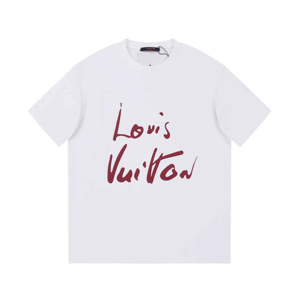 Cotton Short-Sleeved Crewneck