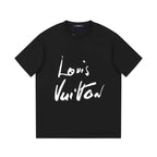 Short-Sleeved Cotton Intarsia Crewneck