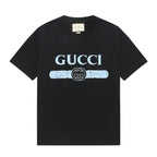 OVERSIZE BLACK GUCCI T-SHIRT