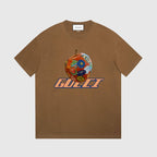 Gucci Apple Print Brown T-shirt