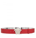 Versace Tabloid Print Reversible Palazzo Belt