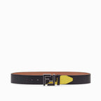 Fendi Black leather belt