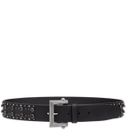 Versace Stud Square Buckle Belt