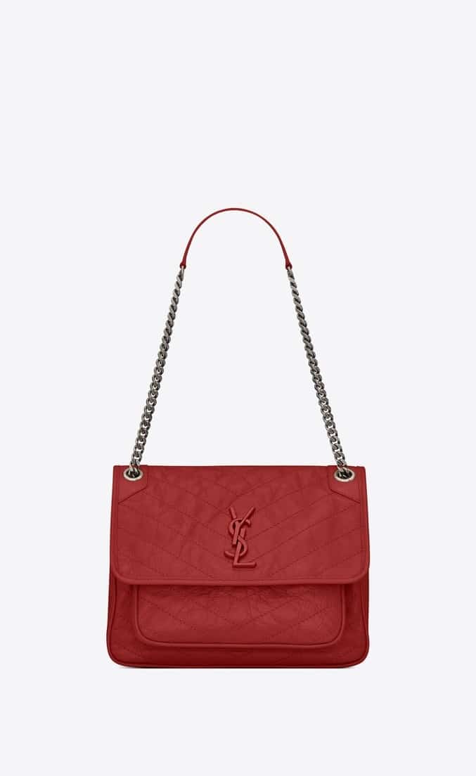Saint Laurent Niki Medium in Vintage Leather Bag
