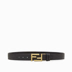 Fendi Black leather belt