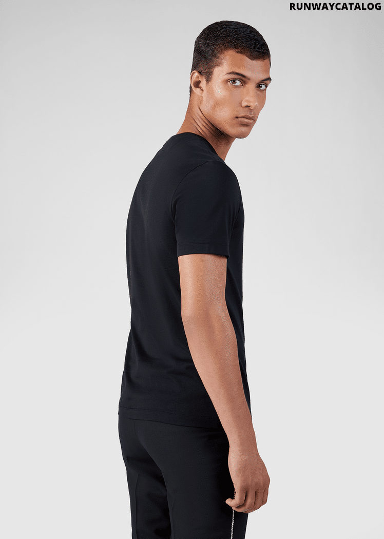 Versace GV Signature Embroidered T-Shirt