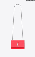 Saint Laurent Kate Small in Grain De Qoudre Embossed Patent Leather