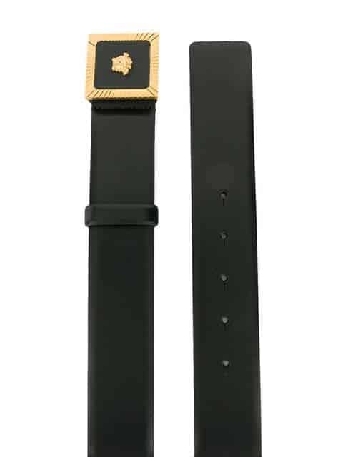 Versace Medusa square buckle belt