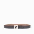 Fendi Grey leather belt