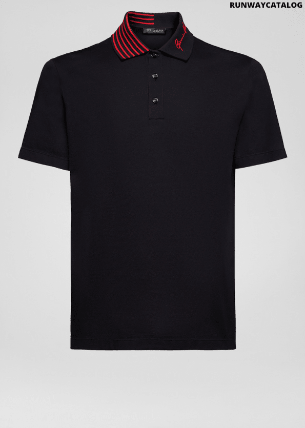 Versace GV Signature Polo Shirt