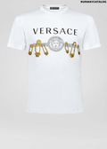 Versace Safety Pin Print T-Shirt