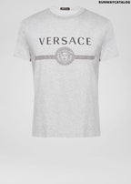 Versace Sustainable Logo Slim Fit T-Shirt