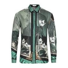 VERSACE Silk printed men’s shirt