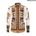 VERSACE Silk printed men’s shirt