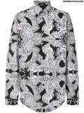 Versace Baroque Print Shirt Black Shirts