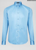 Versace Embroidered Cotton Poplin Shirt