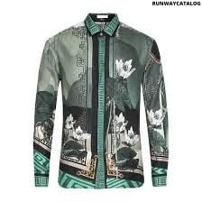VERSACE Silk printed men’s shirt