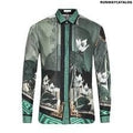 VERSACE Silk printed men’s shirt