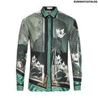 VERSACE Silk printed men’s shirt