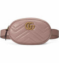 Gucci GG Marmont Matelasse Leather Belt Bag