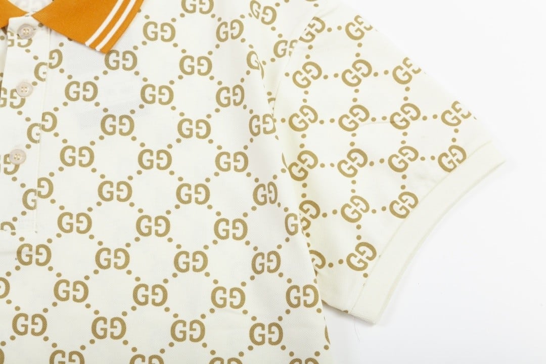 Gucci GG Print Polo Shirt