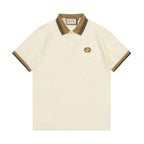 Gucci GG Logo Pique Polo Shirt