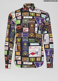 Versace Rodeo Print Cotton Shirt