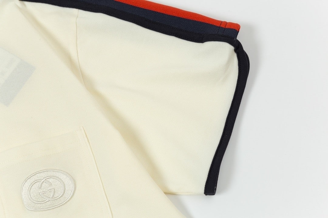 Gucci GG Logo Pique Polo Shirt